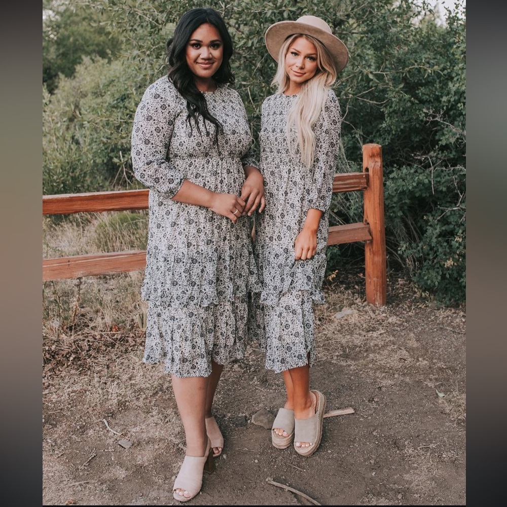 One Loved Babe Plus Smocked Dress